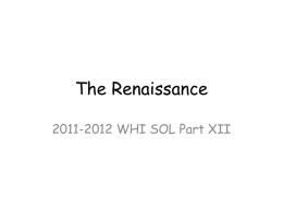 Drill WHI SOL 13 The Renaissance Drill