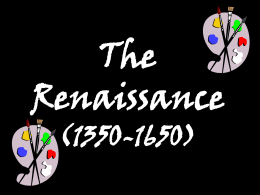 Renaissance Test Review