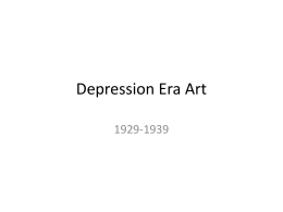 Depression Era Art - OCPS TeacherPress