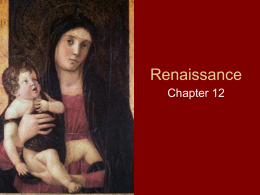 Renaissance - Persinski`s History Class