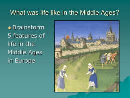 How did Medieval people tell the time?