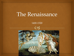 The Renaissance(newnew)