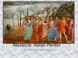 Masaccio- Italian Painter