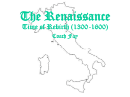 The Renaissance