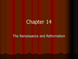 The Renaissance? - bugilsocialstudies