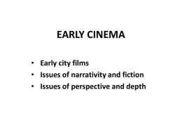 early cinema - WordPress.com