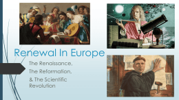 Renewal In Europe