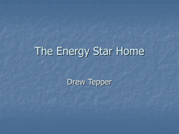 The Energy Star Home
