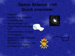 Space Science Unit - World of Teaching