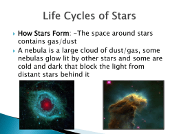 Chapter 26.3, Life Cycles of Stars