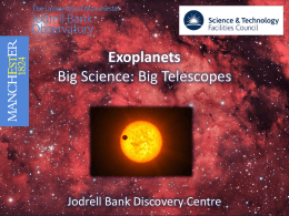 Exoplanets: PowerPoint presentation