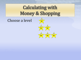Money 3 - Suffolk Maths