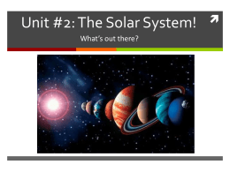 The Solar System! - Your Science Classes & Dance Club Website!