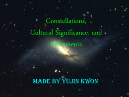 Constellations & Cultural Significance
