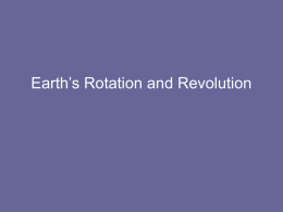 Rotation & Revolution