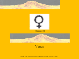 Venus pp Notes