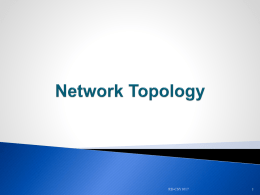 Network Topology - Department of Computing
