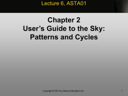Lecture06-ASTA01 - University of Toronto