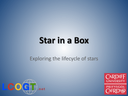 Star in a Box - Las Cumbres Observatory Global Telescope