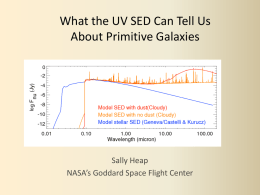 What the UV SED Tells us About Stellar Populations and