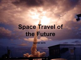 The Future of Space Travel