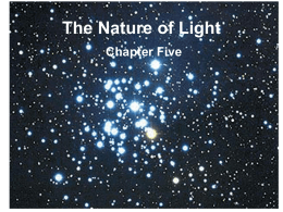 The Nature of Light - Welcome to George Mason University