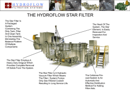 The Hydroflow Star filter