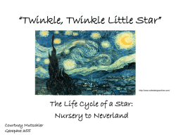 Twinkle, Twinkle Little Star”