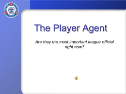 Player Agent