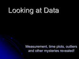 Looking at Data