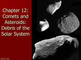 Discovery of Asteroids - High Energy Physics at Wayne State