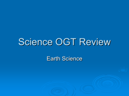 Science OGT Review - Tri