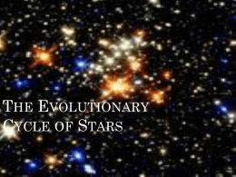The Evolutionary Cycle of Stars