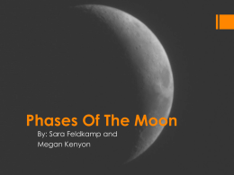 Phases Of The Moon - Welcome