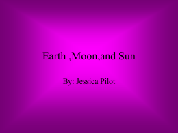 Earth ,Moon,and Sun - Laconia School District