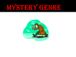 Mystery Genre - Greensburg
