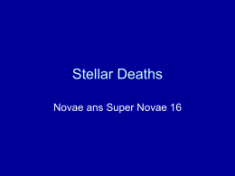 Stellar Deaths - Mid
