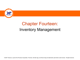 Starr Chapter 14 PowerPoint slides