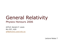 Extended black hole spacetime online lecture