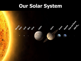 Our Solar System The Sun