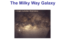 Measuring the Milky Way