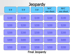 File war 1812 jeopardy review game