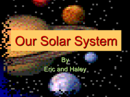 Our Solar System - Hardeman School