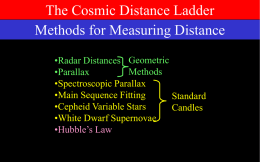 Distance Ladder