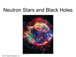 Black holes Notes