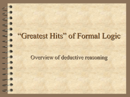 Formal Logic PPT