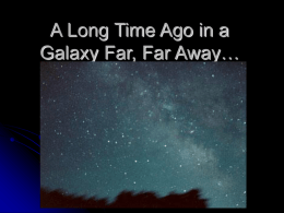 Galaxy Far Far Away ppt