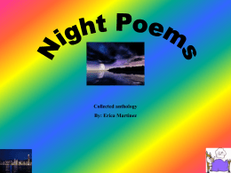 night poems - twaingiftedandtalented
