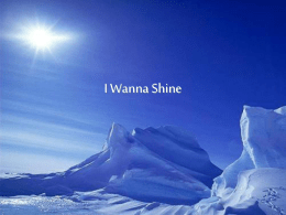 I Wanna Shine