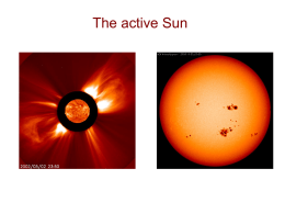 Fundamental properties of the Sun - University of Iowa Astronomy